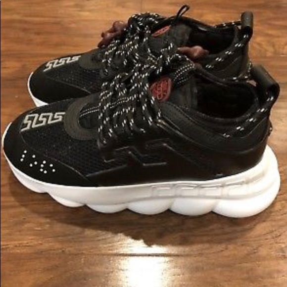 Versace Chain Reaction Sneakers US Men’s Size 10 - Picture 3 of 8